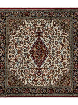 Qum Lambs Wool Rug 202×197 Traditional square area rug