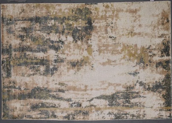 Abstract handloom Rug Industrial Rust Indian (296×200)cm