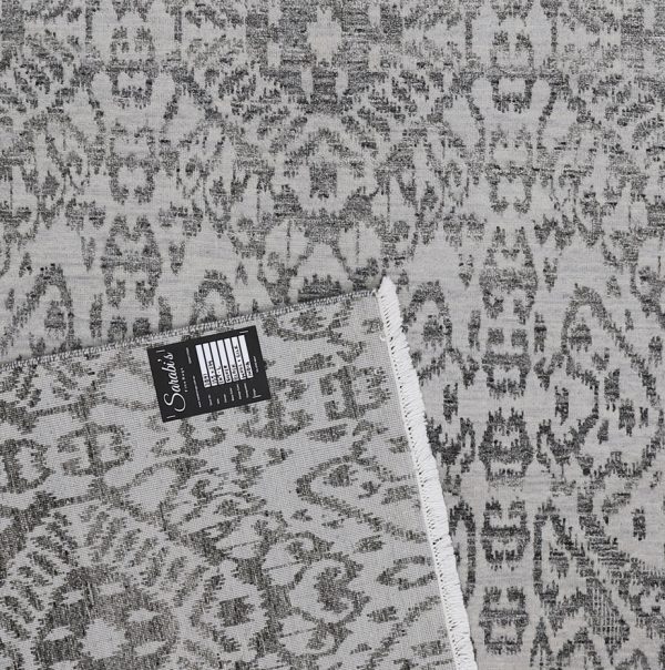 Contemporary Wool Silk rug