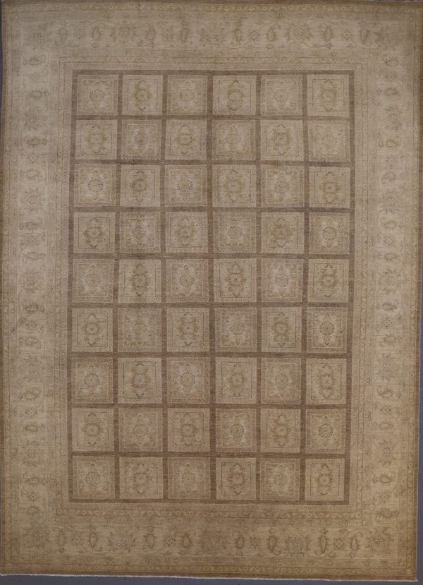 Garden Design Choobi Oriental Rug German Dye NZ Wool Afghan (402×295)cm