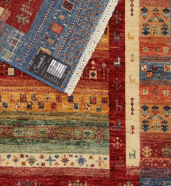 Gabbeh hand knotted rug