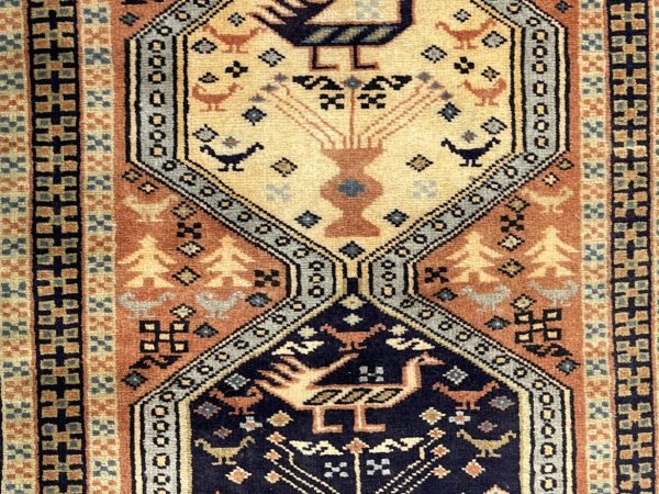 Ardebil Vintage Persian wool Runner (281×73)cm