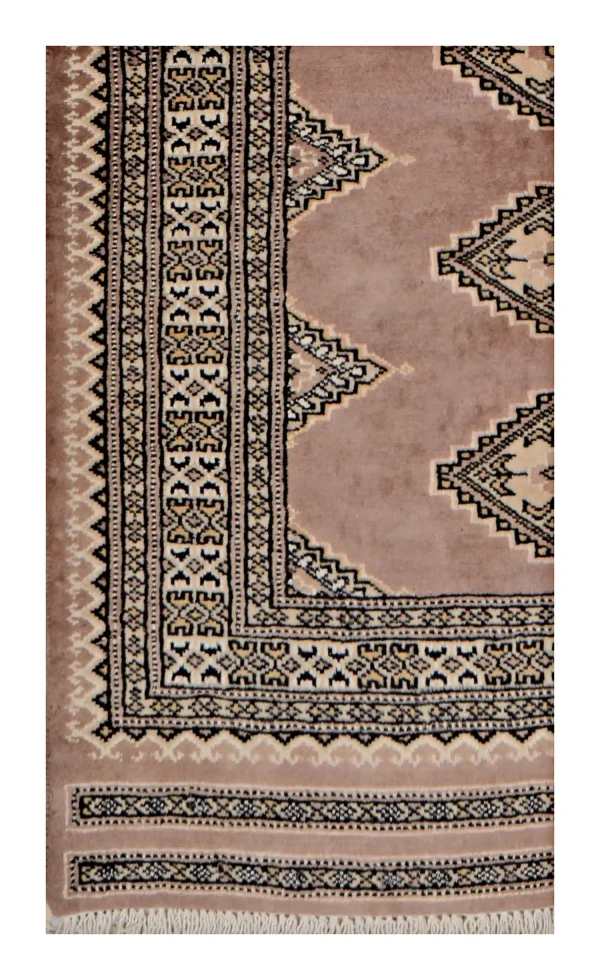 Trible Chestnut Brown Jaldar Rugs NZ Handspan Wool Weg Dye(127 x 79)cm