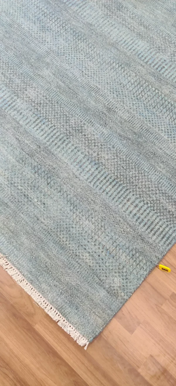 Contemporary Designer Rug , Double hand Knotted, NZ Handspan Wool, Weg Dye, Agra (315 x 246)cm