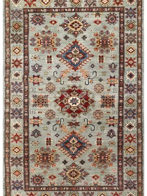 Grey Super Kazak Rug