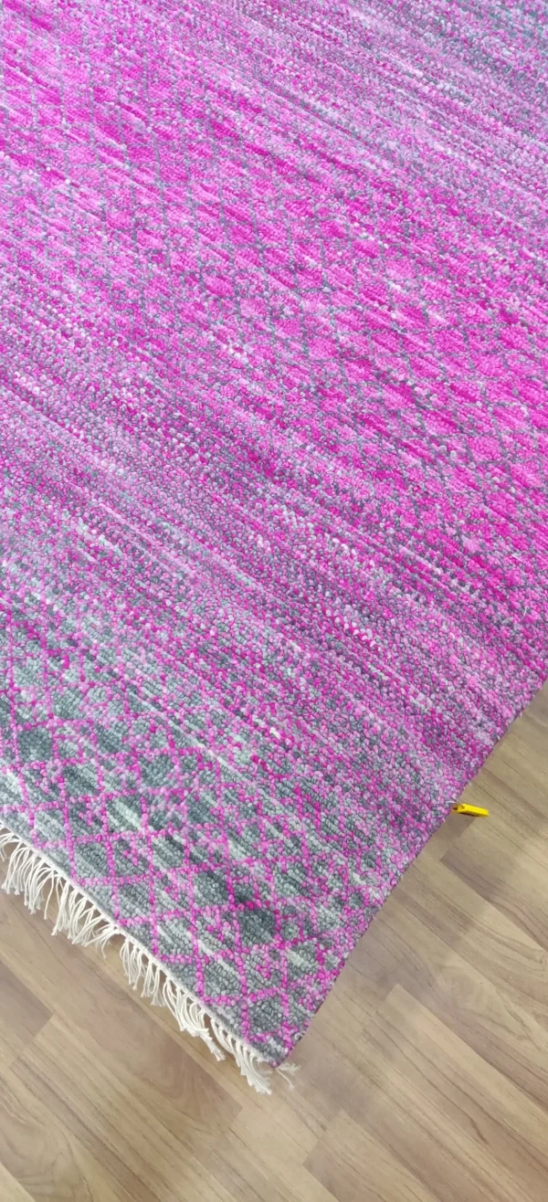 Hot Pink Rainbow Rug - 375 x 280 cms