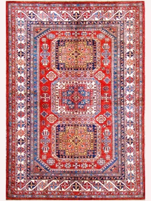 Super Kazak Rug - 203 x 142